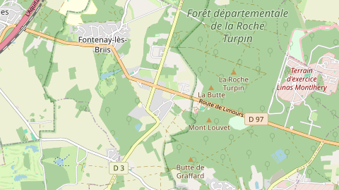 Carte de localisation de l'évènement