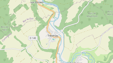 Carte de localisation de l'évènement