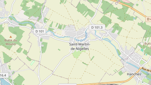 Carte de localisation de l'évènement