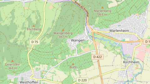 Carte de localisation de l'évènement
