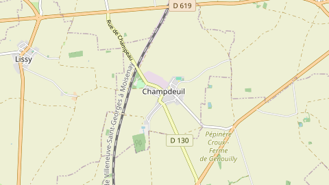 Carte de localisation de l'évènement