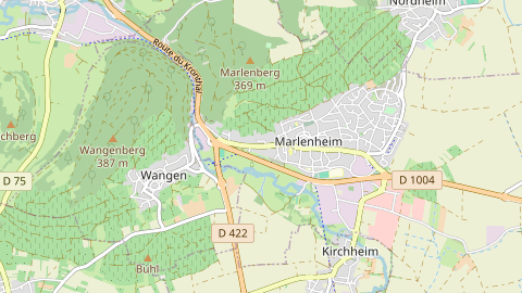 Carte de localisation de l'évènement