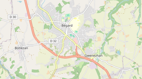 Carte de localisation de l'évènement