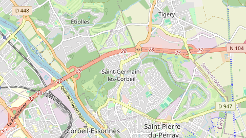 Carte de localisation de l'évènement