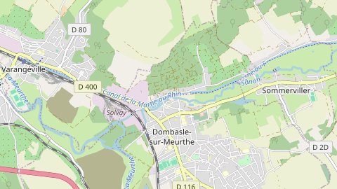 Carte de localisation de l'évènement