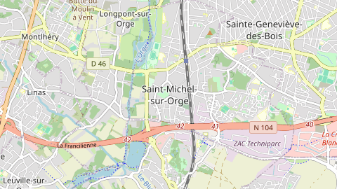 Carte de localisation de l'évènement