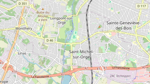 Carte de localisation de l'évènement