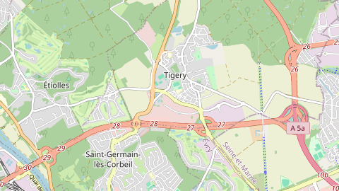 Carte de localisation de l'évènement