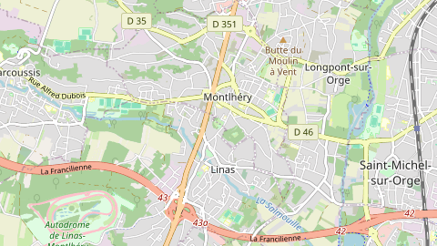Carte de localisation de l'évènement