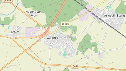 Carte de localisation de l'évènement