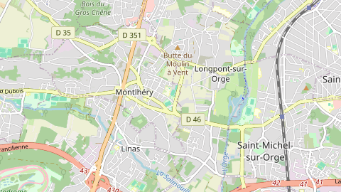 Carte de localisation de l'évènement