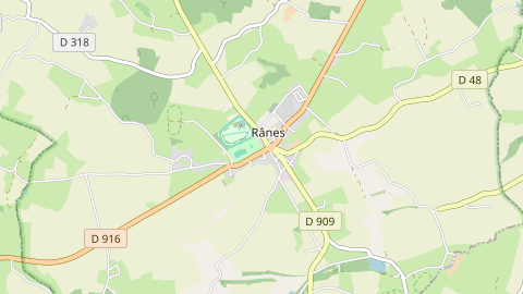 Carte de localisation de l'évènement