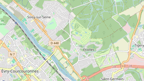 Carte de localisation de l'évènement