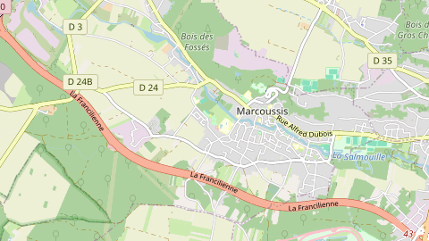 Carte de localisation de l'évènement