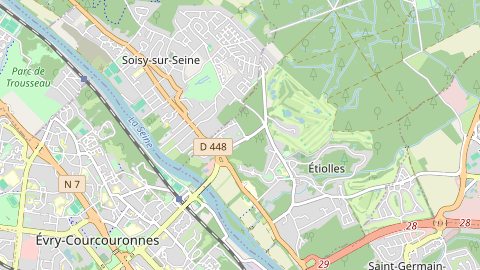 Carte de localisation de l'évènement