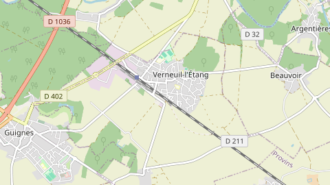 Carte de localisation de l'évènement