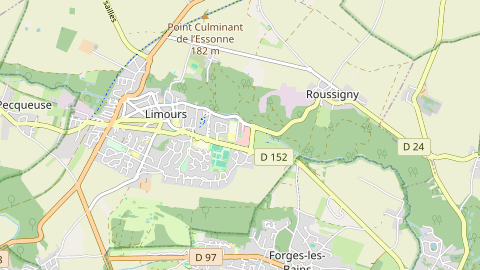 Carte de localisation de l'évènement