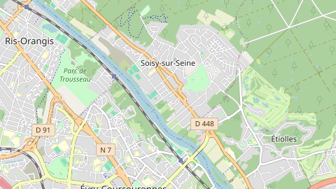 Carte de localisation de l'évènement