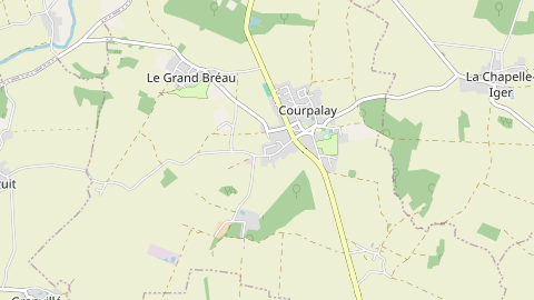 Carte de localisation de l'évènement