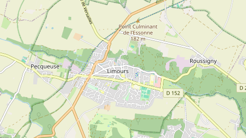 Carte de localisation de l'évènement