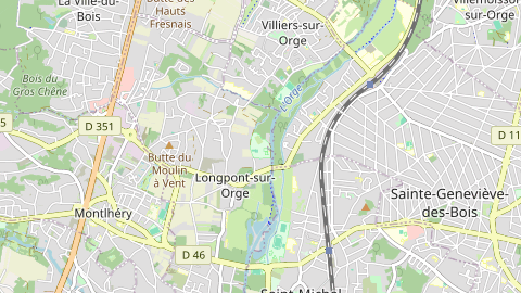 Carte de localisation de l'évènement