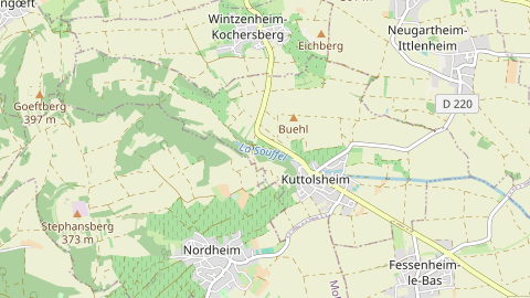 Carte de localisation de l'évènement