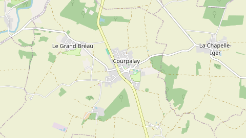 Carte de localisation de l'évènement