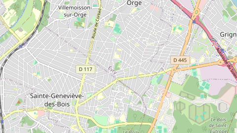 Carte de localisation de l'évènement