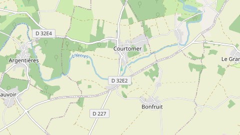 Carte de localisation de l'évènement