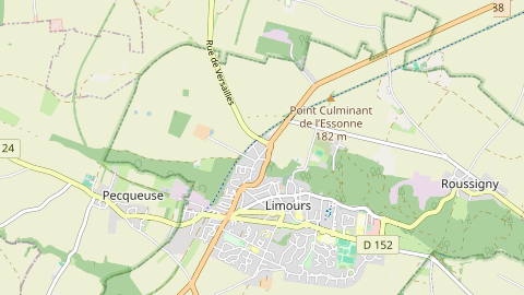 Carte de localisation de l'évènement