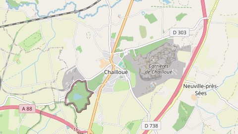 Carte de localisation de l'évènement