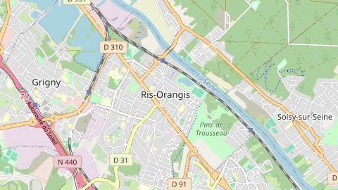 Carte de localisation de l'évènement
