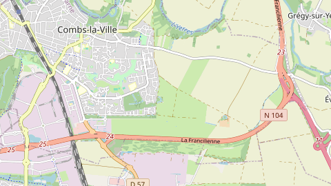 Carte de localisation de l'évènement