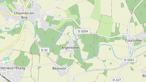 Carte de localisation de l'évènement