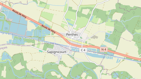 Carte de localisation de l'évènement