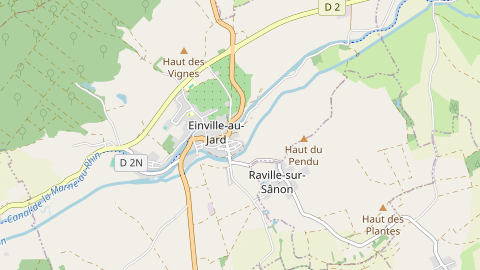 Carte de localisation de l'évènement