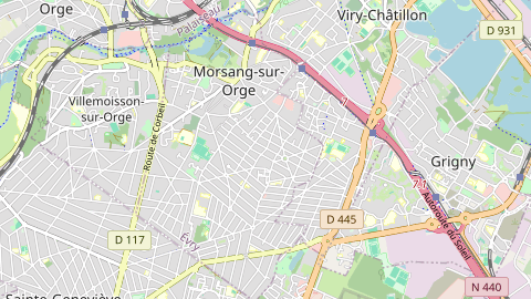 Carte de localisation de l'évènement