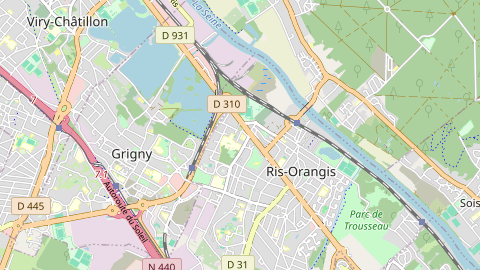 Carte de localisation de l'évènement