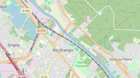 Carte de localisation de l'évènement