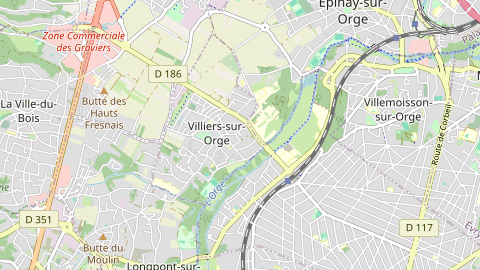 Carte de localisation de l'évènement
