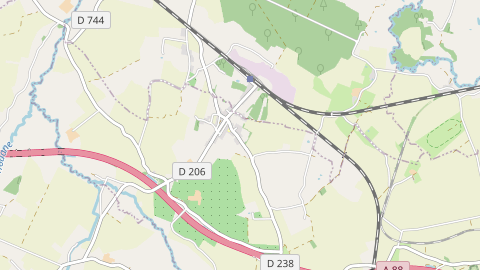 Carte de localisation de l'évènement