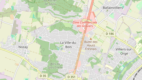 Carte de localisation de l'évènement