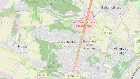 Carte de localisation de l'évènement