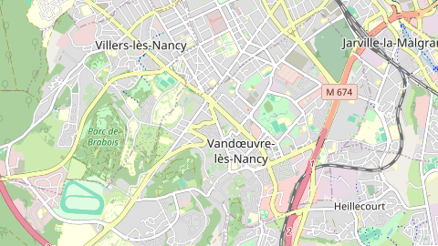 Carte de localisation de l'évènement