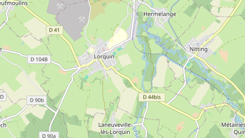 Carte de localisation de l'évènement