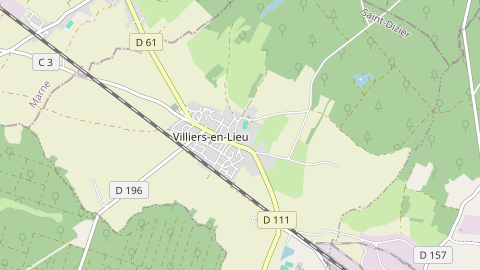 Carte de localisation de l'évènement