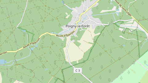 Carte de localisation de l'évènement