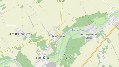 Carte de localisation de l'évènement