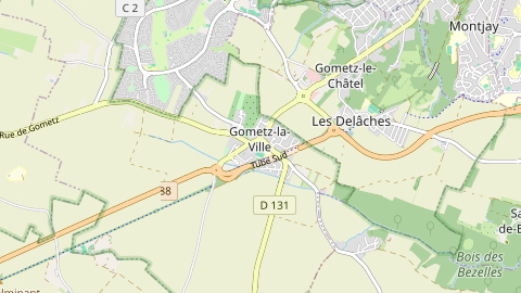 Carte de localisation de l'évènement