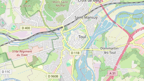 Carte de localisation de l'évènement